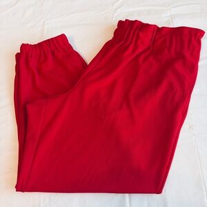 Bar III Women's Red Track Pants